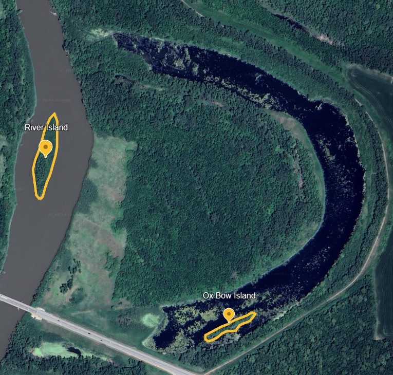 River/Oxbox Island Bio Zones