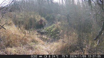Oxbow North Game Cam Trail Setup